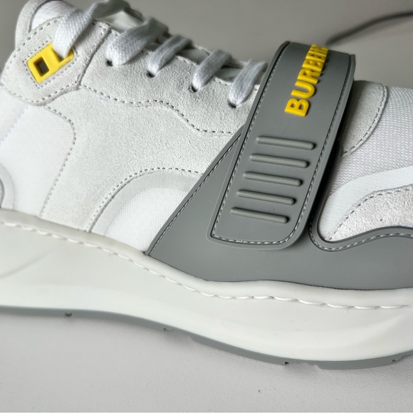 Burberry Suede, Vintage Check and Leather Man’s Sneakers - Picture 8 of 16